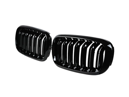 BMW X5 X6 F15 F16 Grill Dupli Crni Sjajni 2014-2018