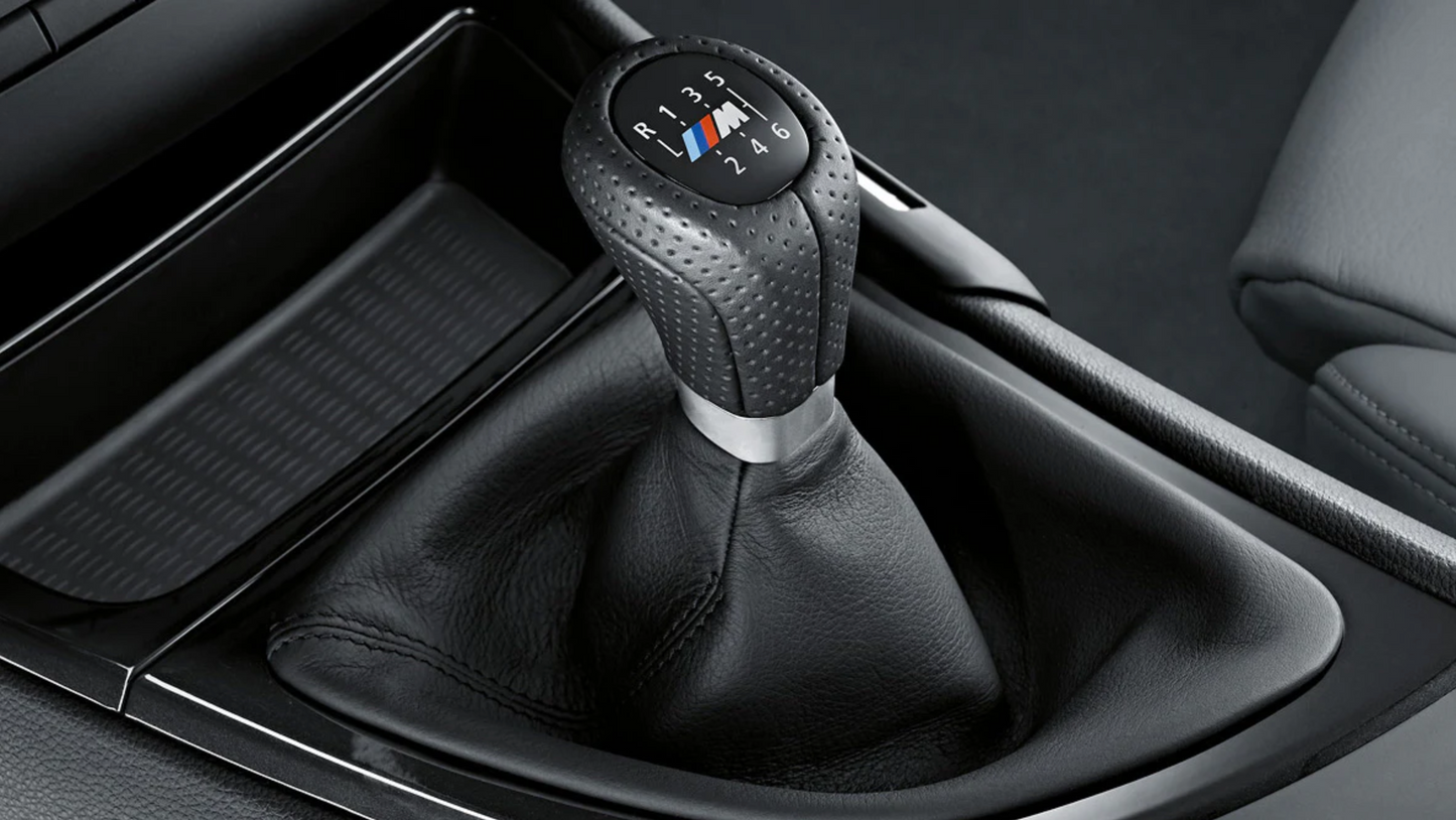 Ručica Menjača BMW E87 E90 E60 E46 6 Brzina Crna M Logo