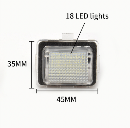 Dizajn LED svetla tablice Mercedes – vodootporna IP65