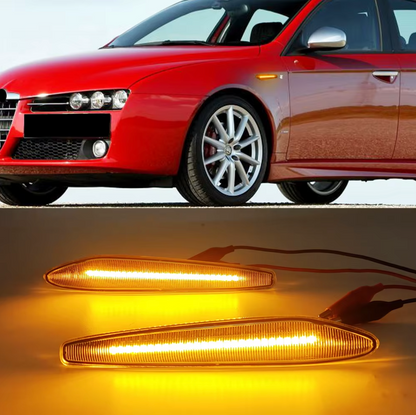 Dinamički LED Migavci za Alfa Romeo 159 Brera Providni