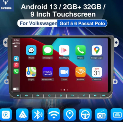 Android multimedija 9 inča – interfejs u radu
