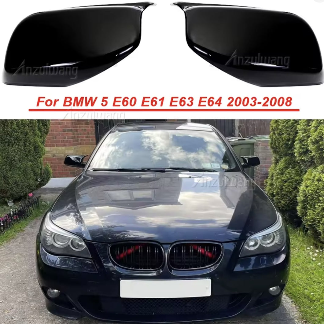 Poklopac Retrovizora BMW 5 E60 E61 2003–2008 – Glossy Black (Batman)