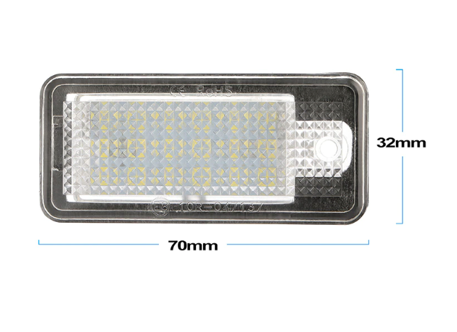 LED Svetla za Tablicu Audi A3 A4 A6 Q7