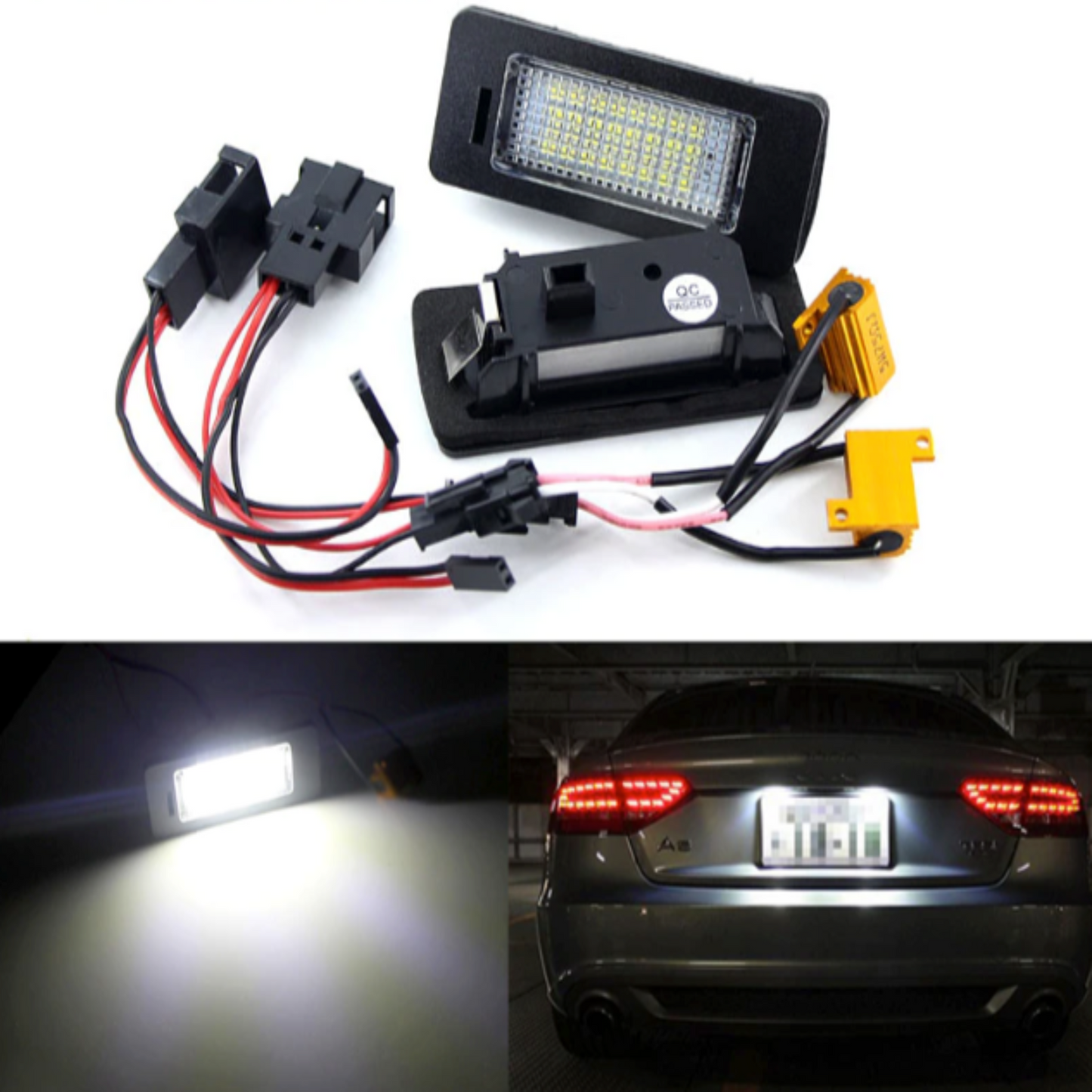 LED Svetla za Tablicu Audi A4 B8 A5 Q5 TT
