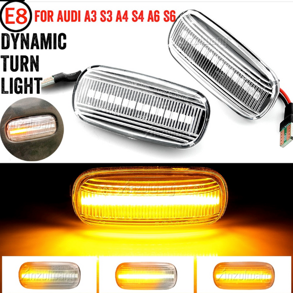 Dinamički Led Migavci Audi A3 A4 A6 Providni