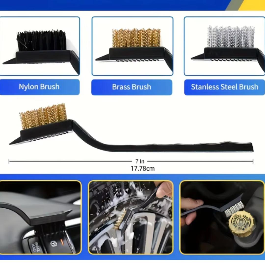 Set četki za detailing automobila