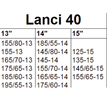 Učitaj sliku u galeriji, tABELA LANCI ZA SNEG 
