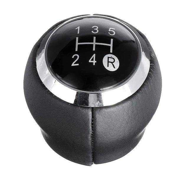 ručica menjača toyota 5 brzina crna – kožna manžetna – otvor 12mm