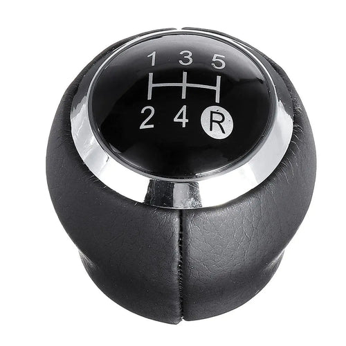 ručica menjača toyota 5 brzina crna – kožna manžetna – otvor 12mm
