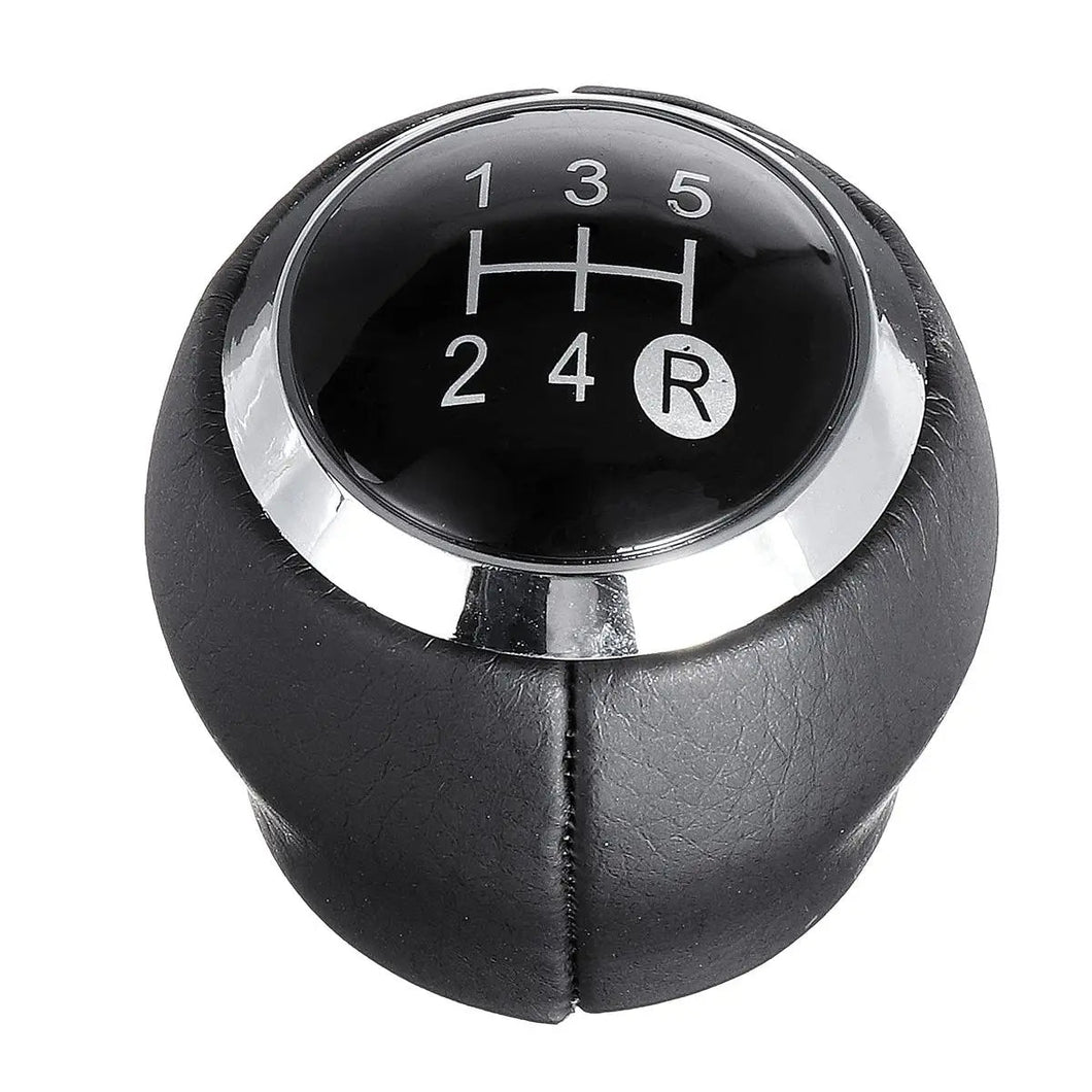 ručica menjača toyota 5 brzina crna – kožna manžetna – otvor 12mm