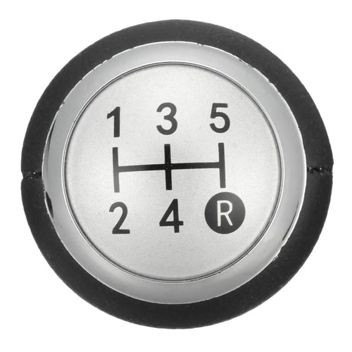 ručica menjača toyota 5 brzina siva – kožna manžetna – otvor 12mm