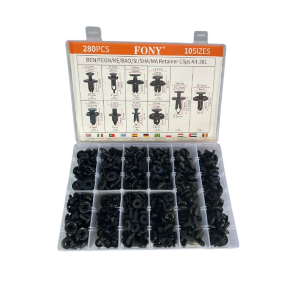 Set Plastičnih Žabica 280 kom