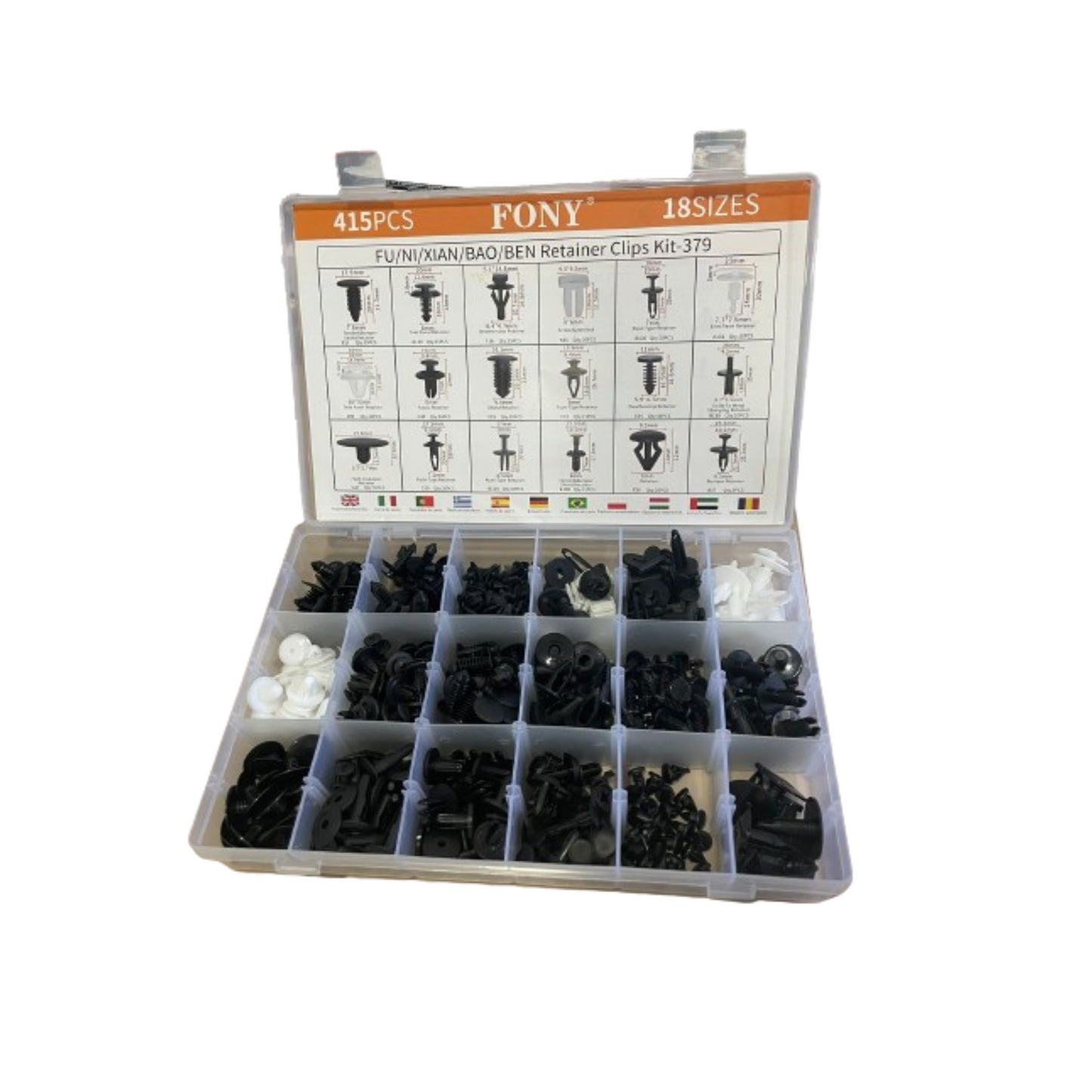 Set Plastičnih Žabica 415 kom