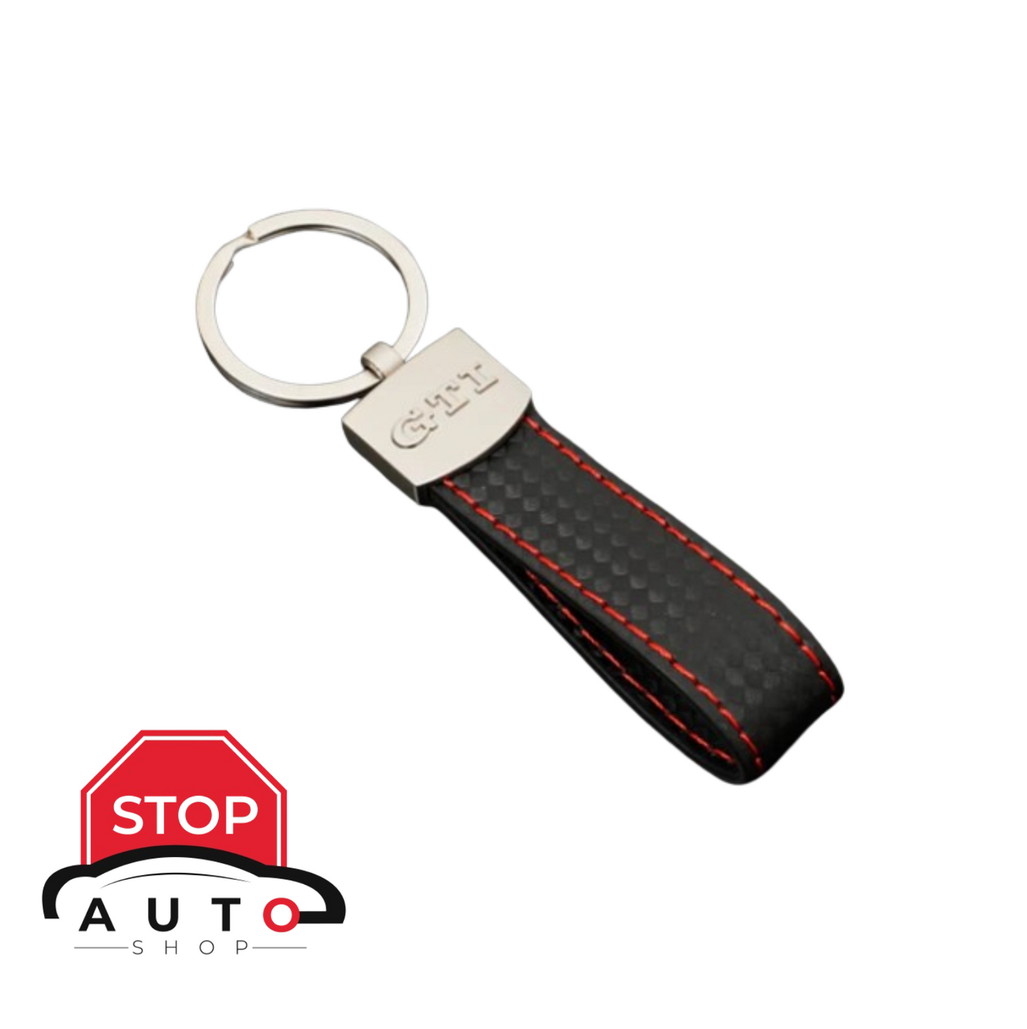 VW GTI Kožni Privezak za Ključeve
