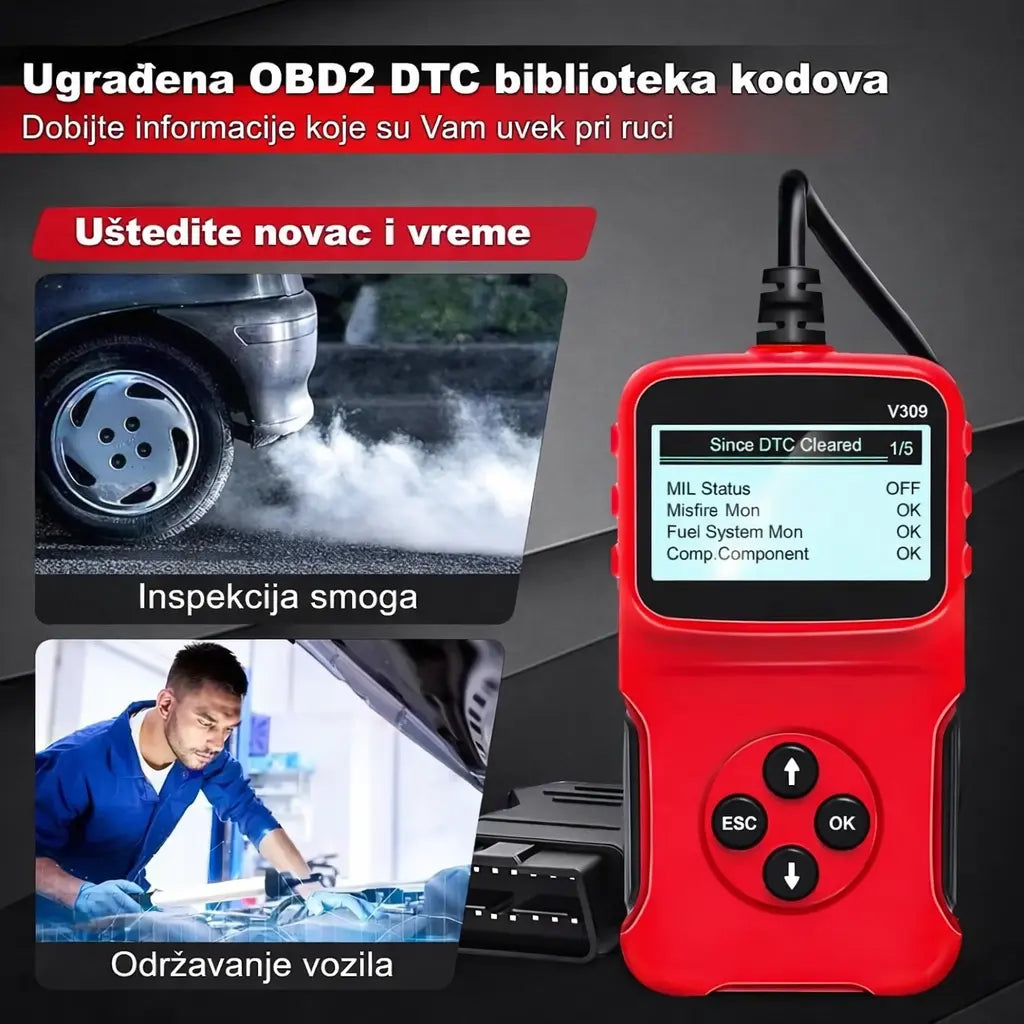 OBD2 dijagnostika – povezivanje na vozilo