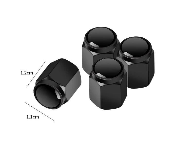 kapice ventila amg crne – set i detalj