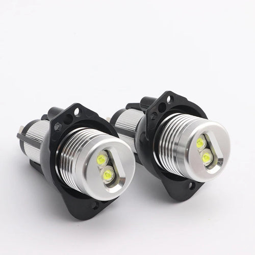 LED Angel Eyes markeri BMW E90/E91 pre-LCI – pogled 3