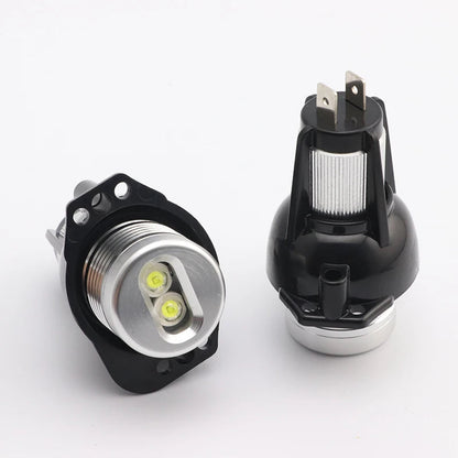 LED Angel Eyes markeri BMW E90/E91 pre-LCI – pogled 5