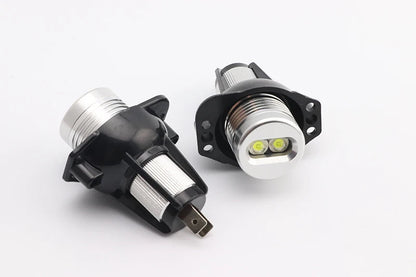 LED Angel Eyes markeri BMW E90/E91 pre-LCI – pogled 1