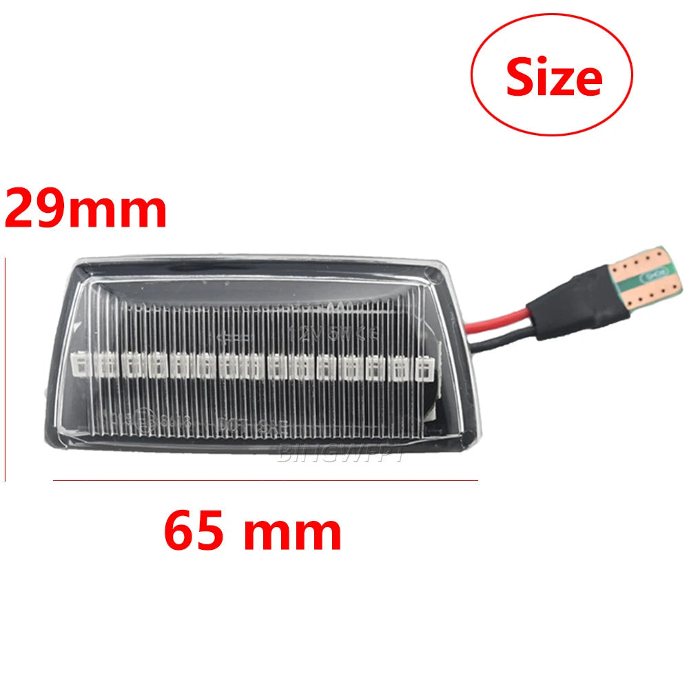 Astra H LED migavci providni – detalj