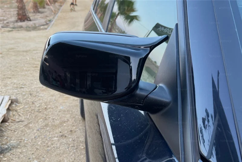 Poklopac Retrovizora BMW 5 E60 E61 2003–2008 – Glossy Black (Batman) - glossy black