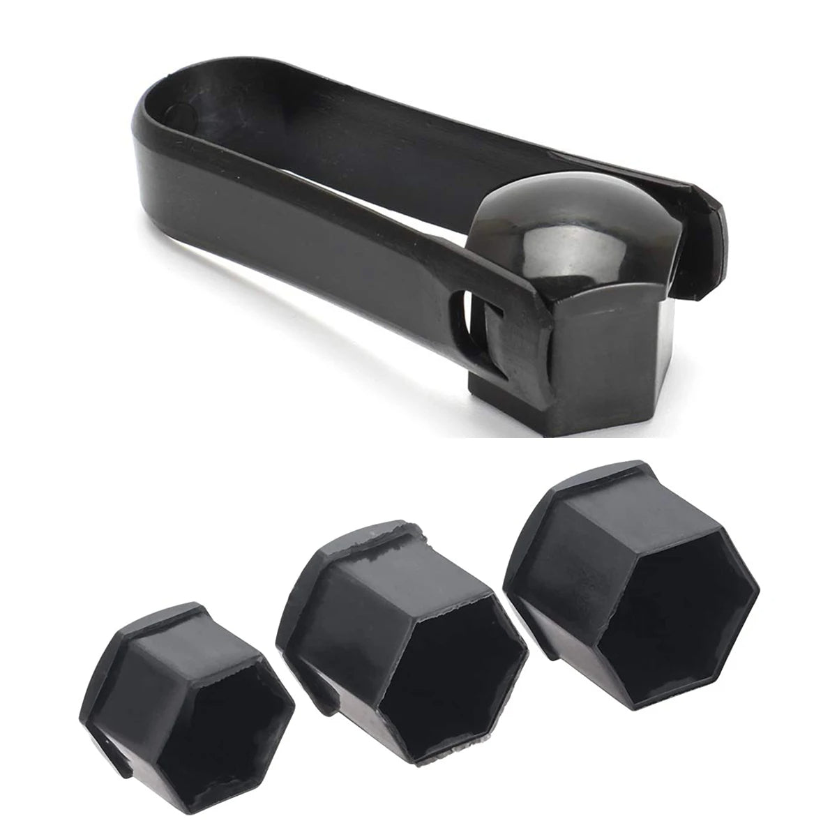 poklopci srafova felni crni pvc