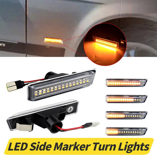 LED dinamički migavci BMW E36/E53 providni – pogled