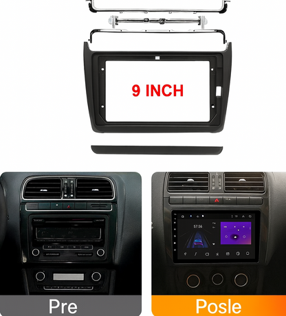 Radio Blenda za Multimediju Volkswagen Polo 2012 9 inča (crna)