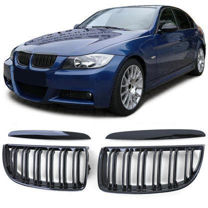 BMW Dupli Crni Grill Serija 3 E90 2005-2008