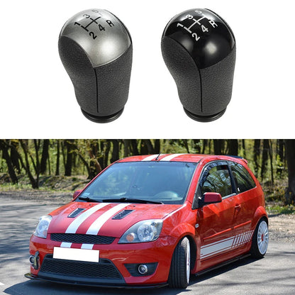 ručica menjača ford 5 brzina crna – focus c‑max fiesta – kožna manžetna