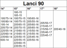 Učitaj sliku u galeriji, Lanci za sneg 90 tabela
