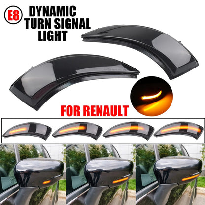LED dinamički migavci Renault Clio 4 / Captur – pogled