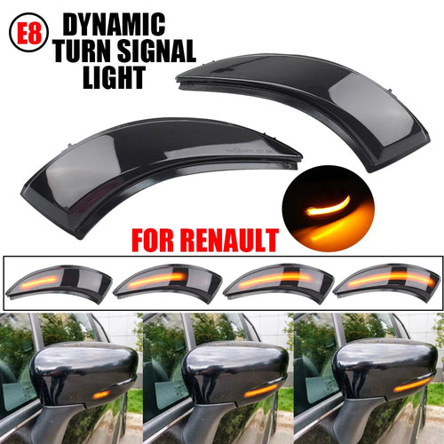 LED dinamički migavci Renault Clio 4 / Captur – pogled