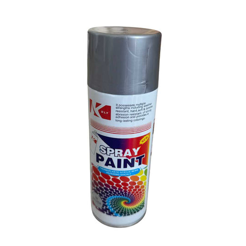 akrilna boja u spreju 400ml siva za auto delove