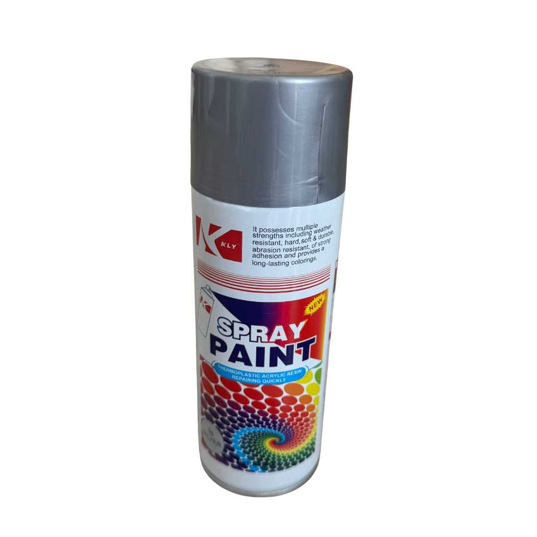 akrilna boja u spreju 400ml siva za auto delove