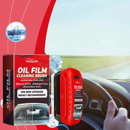 Pre i posle efekat – uklonjen masni film sa auto stakla