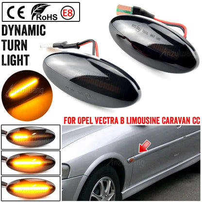 Leva i desna strana – set providnih LED migavaca Vectra B